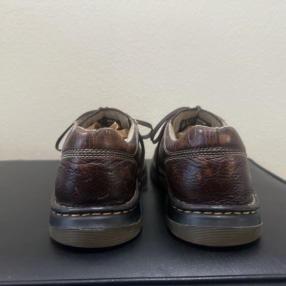 DR MARTENS 11232 BROWN LEATHER CASUAL OXFORD  3 EYELET SHOES SIZE UK10 EU45 - Picture 5 of 12